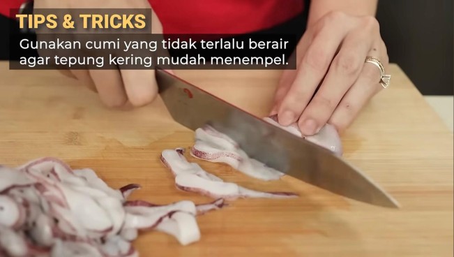 Resep Cumi Krispi Manis Pedas (YouTube)